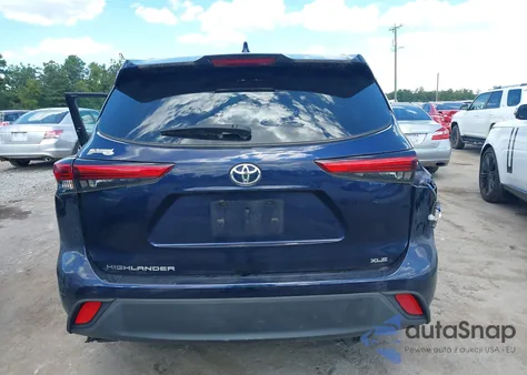 2022 Toyota Highlander Xle from USA, damaged, VIN 5TDHZRAH2NS113471